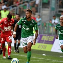 Saint-Etienne – Dénis Bouanga : « Je me donne les moyens  de faire des bons matches…»